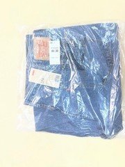 Levis 560 Jeans Mens 44x30 Blue Relaxed Tapered Medium Wash Denim Comfort