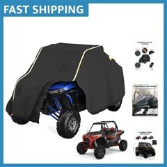 Lightweight UTV Cover for 2-3 Seat Models - Secure Fit with Wind Resistance