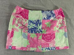 Lily Pulitzer Shorts Women 6 Petite Floral Seaside Beachy Seaside Resort Pink