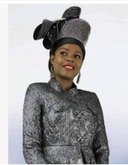 Lily & Taylor Women’s Dressy Black Sequin Hat , Church, Special Occasions Black