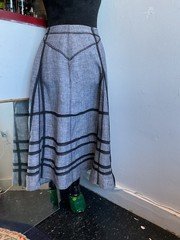 linen skirt women