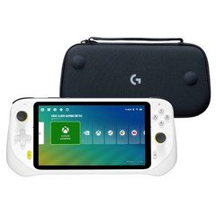 Logitech - G CLOUD Gaming Handheld Console + Handheld Carrying Case Bundle