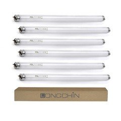 Longchin T8 10W Bug Zapper Replacement Light Bulbs for 20W T8-1, White