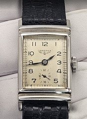 Longines Tank watch  WWII  Presentation Watch  SOE Provenance military serviced 