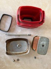 Lot 089-4, 1968 Honda CT90 Air Cleaner