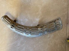 Lot 089-4, 1968 Honda CT90 Exhaust Protector/Heat Shield with Mounting Brackets