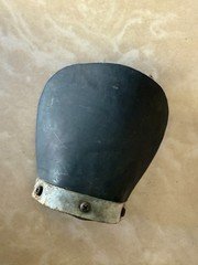 Lot 089-4, 1968 Honda CT90 Front Fender Mud Flap with Mounting Strap