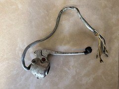 Lot 089-4, 1968 Honda CT90 Headlight Switch, Right Brake Perch, Lever
