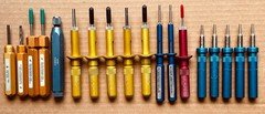 Lot Of 18 Used Removal, Installing Tool  for Mil-Spec Connector