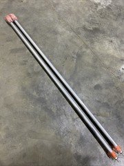 Lot of 2 - Carefree Of Colorado - HD Awning Stabiliz'r Poles Orange Features