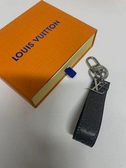 LOUIS VUITTON LV Shadow Dragonne Key Holder And Bag Charm