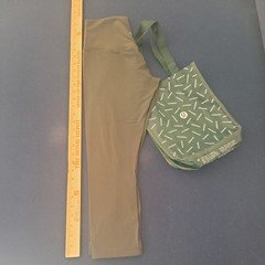 Lululemon Align High Rise Crop Legging Grape Leaf  Womens 6