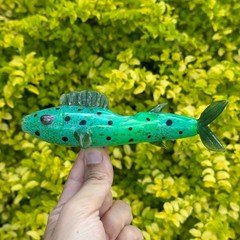 Luminous Fish Glass Pipe Smoking Hand Spoon Pipe Tobacco Glass Smoke Bowl Gift