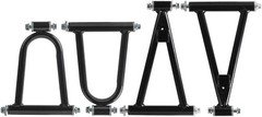 M10 Front Suspension Shock Swing Arm Upper & Lower Kit  For Go Kart ATV Quad