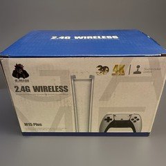M15 Plus 2.4G Wireless Retro Game Console – 3000+ Games, Dual Joystick, 4K HD
