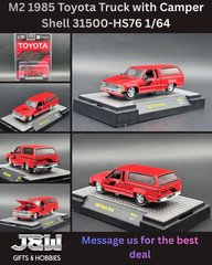 M2 1985 Toyota Truck with Camper Shell Hobby Exclusive 31500-HS76 1/64