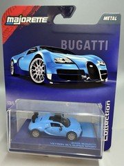 Majorette Collection 1:64 2005 Bugatti Veyron 16.4 Super Sport Blue -NEW