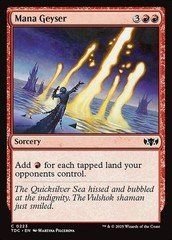Mana Geyser 223 C Normal TDC MTG NM