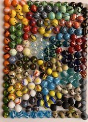 Marbles Lot Of  25 Different