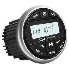 Marine Stereo Audio System Receiver with Bluetooth, USB, AUX input, FM/AM Radio