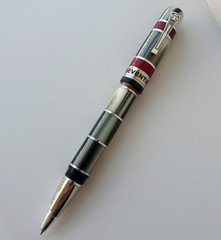 Marlen Seventies Italian Rollerball Pen | Resin & Silver | Special Collection