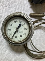 Marshall Vulcan Autosan 2" temp gauge 100 - 220F Vintage