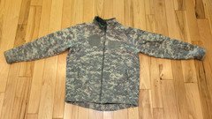 Massif Mountain Gear Company ACU Camo Jacket Fire Resistant Fleece Lined L Nomex