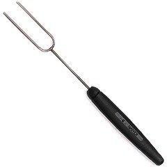 MATFER BOURGEAT STAINLESS STEEL CHOCOLATE DIPPING TOOLS, TWO TINE FORK BLACK