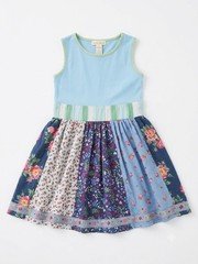 Matilda Jane Patchwork Dreamy Girls Size 6 Dress floral Cottagecore boho babe