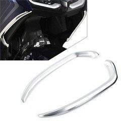 Matte Chrome Vertical Vent Trim Fit Honda Goldwing 1800 Gold Wing GL1800 18-20