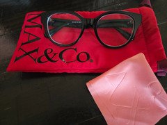 Max & Co Black Eyeglass Frames