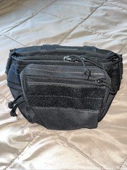 Maxpedition Octa Versipack Black Fanny Pack Waist Bag