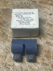 MC-424 Blue Antenna Mast Clamp Willys MB Ford GPW WC Dodge Scout Car Halftrack