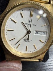 Mens Hamilton Day Date Watch Working