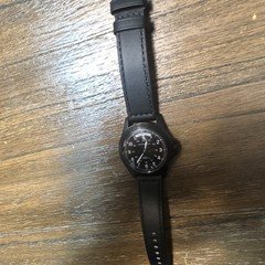 Men's Hamilton khaki automatic /Arabic Numerals Leather Strap