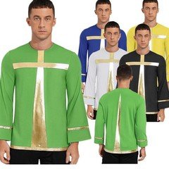 Mens Tank Top Spiritual Shirt Cultural Gatherings Pullover Loose Dancewear