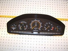 Mercedes 1992 W140 600SEL sedan VDO instument Genuine MB 1 Cluster,149,104 miles