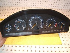 Mercedes 1997 R129 SL600 12cyl VDO instument MBZ OEM 1 Cluster,123.173 miles,ESP