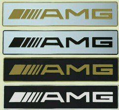 Mercedes AMG German Germany European License Plate Euro Number Plate Embossed