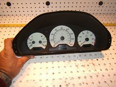 Mercedes W202 C280 SPORT Look white Face instrument OEM 1 Cluster,145.737 miles