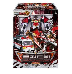 Metal Cardbot W Bloodwing Transforming Robot Action Figure Toy Korea Brand New