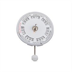 Metal Dual Calendar Day Date Automatic 2813 8205 Watch Movement Accuracy Jewels