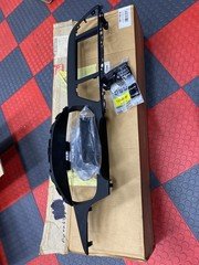 Metra DP-7363B Double DIN Black Stereo Dash Panel with Message Center