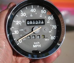 MG MGB Smiths Vintage 80 MPH Speedometer - SRM 6006/00