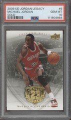 Michael Jordan 2009 Upper Deck Legacy Gold PSA 10 YOU PICK COPLETE SET BULLS