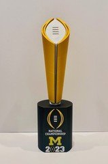 Michigan Championship Football Replica Trophy - 2023 - 15 inch