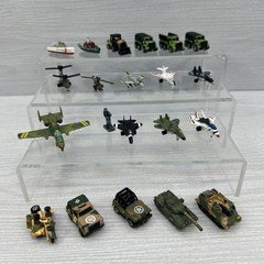 Micro Machines Military Bundle car, tank, fighter plane, boat, helicopter