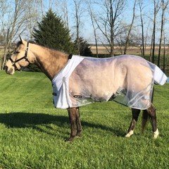 Micro Soft Mesh Horse Fly Sheet - Reflective Trim - Szes 69",72",75",78",81",84"