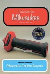 Milwaukee SIDE HANDLE 49-15-0415 for Cordless 28 Volt 4-1/2" Grinder 0725-20