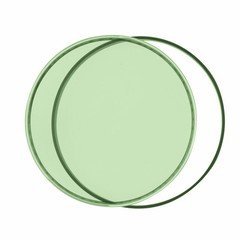 MINERAL GREEN WATCH CRYSTAL FOR ROLEX MILGAUSS 116400 116400V 116400GV WATCH TQ